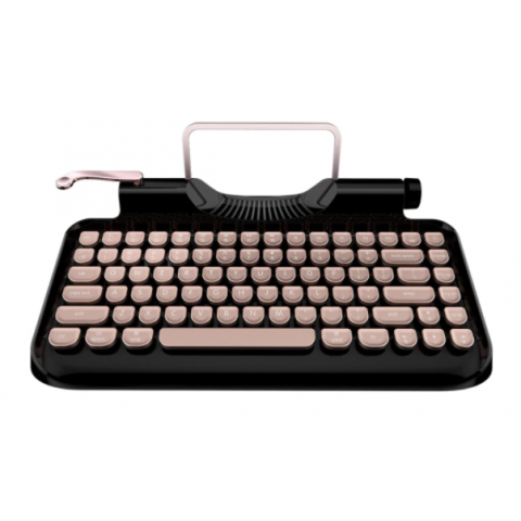 【已停產】Rymek Cherry MX 復古打字機藍牙機械鍵盤 (黑色)